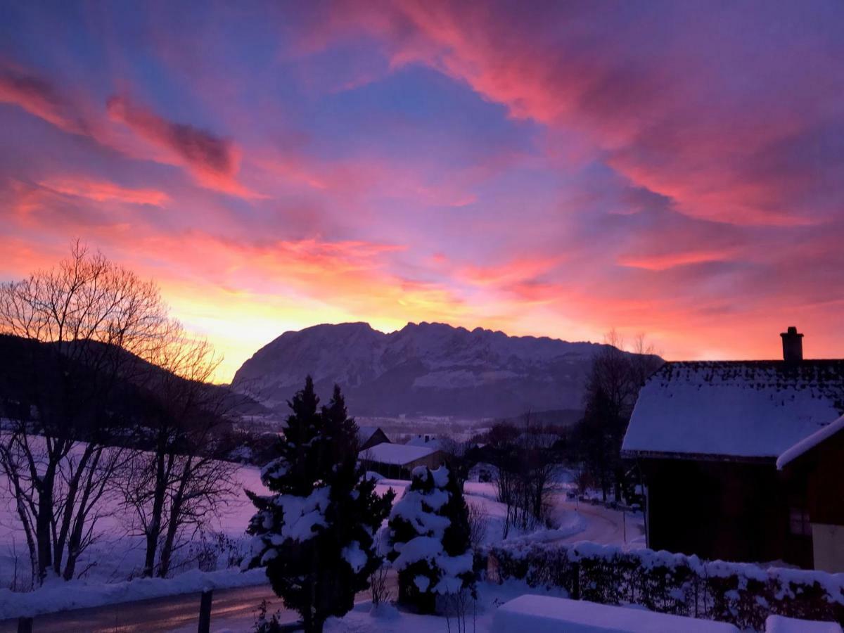 Ferienwohnung Sonnschein Bad Mitterndorf Exterior foto